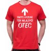Fajntričko tričko Takto vyzerá ten najlepší Otec červená