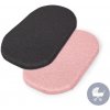 CEBA Plachta do kočíku 73-80 x 30-37 cm 2 ks Dark Grey+Pink CEBA Plachta do kočíku 73-80 x 30-37 cm 2 ks Dark Grey+Pink