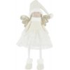 Dekoratívna figúrka anjel textilný 81 cm Dekoratívna figúrka anjel textilný 81 cm