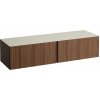 Laufen Il Bagno Alessi skrinka s pracovnou doskou 160x50x37 cm závesná kúpeľňová skrinka pod umývadlo H4313300976301 Laufen Il Bagno Alessi skrinka s pracovnou doskou 160x50x37 cm závesná kúpeľňová skrinka pod umývadlo H4313300976301