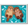 RAVENSBURGER Malování podle čísel Vydří souznění 13 x 18 cm RAVENSBURGER Malování podle čísel Vydří souznění 13 x 18 cm