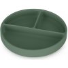 PETITE&MARS Tanierik silikónový deliaci okrúhly Take&Match Misty Green 6m+ PETITE&MARS Tanierik silikónový deliaci okrúhly Take&Match Misty Green 6m+