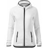 Malfini Direct Dámska fleece mikina s kapucňou 418 biela