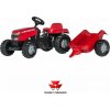 Rolly Toys Šlapací traktor Massey Ferguson s přívěsem Rolly Toys Šlapací traktor Massey Ferguson s přívěsem