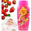 Chupa Chups Sprchový gél a pena do kúpeľa Strawberry Swirl 300 ml