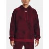 Under Armour Rival Fleece Printed Hoodie červená