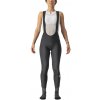 Castelli Velocissima W DT Bibtight, Black/ Reflex Veľkosť: S Dámske dlhé zateplené nohavice s trakmi určené do suchých podmienok Castelli Velocissima W DT Bibtight, Black/ Reflex Veľkosť: S Dámske dlhé zateplené nohavice s trakmi určené do suchých podmienok