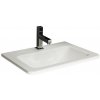 JIKA CUBITO PURE 55 x 41cm umývadlo zápustné keramické hranaté, s otvorom, s prepadom, biele - normálna JIKA CUBITO PURE 55 x 41cm umývadlo zápustné keramické hranaté, s otvorom, s prepadom, biele - normálna