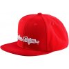 Troy Lee Designs Signature Snapback Red/White