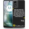 Picasee silikónový čierny obal pre Motorola Moto E14 - Kazma - MĚLI BYSTE SE DO TOHO PUSTIT Picasee silikónový čierny obal pre Motorola Moto E14 - Kazma - MĚLI BYSTE SE DO TOHO PUSTIT