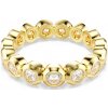 Swarovski Krásny pozlátený prsteň so zirkónmi Imber 5714311