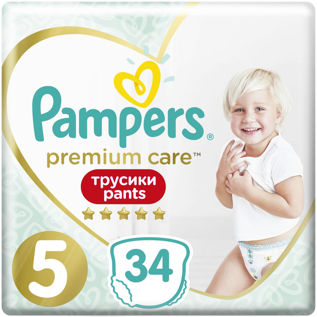 Pampers Premium Pants 5 34 ks