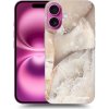Picasee ULTIMATE CASE pro Apple iPhone 16 - Cream marble Picasee ULTIMATE CASE pro Apple iPhone 16 - Cream marble