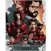 Diamantové maľovanie - PAPIEROVÝ DOM ZLOŽENIE POSTÁV (La casa de papel) Rámovanie: vypnuté plátno na rám, Rozmer: 40x50 cm Diamantové maľovanie - PAPIEROVÝ DOM ZLOŽENIE POSTÁV (La casa de papel) Rámovanie: vypnuté plátno na rám, Rozmer: 40x50 cm