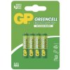 Zinko-chloridová batéria GP Greencell R03 (AAA), 4 ks Zinko-chloridová batéria GP Greencell R03 (AAA), 4 ks