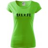 Karate postavy - Dámske tričko Pure - M ( Apple Green ) Karate postavy - Dámske tričko Pure - M ( Apple Green )