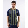SHIRT TRATTO INTERLOCK BLU/GIALLO Tg. XS SHIRT TRATTO INTERLOCK BLU/GIALLO Tg. XS