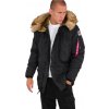 Alpha Industries Polar Jacket pánska zimná bunda black Farba: čierna, Veľkosť: L Alpha Industries Polar Jacket pánska zimná bunda black Farba: čierna, Veľkosť: L