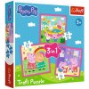 Puzzle 3 v 1 – Peppa a priatelia TREFL Puzzle 3 v 1 – Peppa a priatelia TREFL