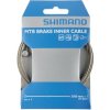SHIMANO Lanko brzdové MTB 1,6x2050mm nerezové balené SHIMANO Lanko brzdové MTB 1,6x2050mm nerezové balené