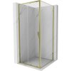 MEXEN/S - Exo sprchovací kút, posuvné dvere 100 x 100, transparent, zlato - 8151-095-100-50-00 8151-100-100-50-00 MEXEN/S - Exo sprchovací kút, posuvné dvere 100 x 100, transparent, zlato - 8151-095-100-50-00 8151-100-100-50-00