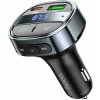 Nabíjačka do auta Hoco Car Charger USB A+ Type C With Digital Display + Transmitter Fm Bt Pd Qc3.0 5A 30W E70 Obsidian Black Nabíjačka do auta Hoco Car Charger USB A+ Type C With Digital Display + Transmitter Fm Bt Pd Qc3.0 5A 30W E70 Obsidian Black