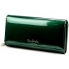 Pierre Cardin 07 SHINY 106 zelená dámska kožená peňaženka 19 x 10,5 cm Pierre Cardin 07 SHINY 106 zelená dámska kožená peňaženka 19 x 10,5 cm