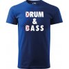 Sablio Tričko s potlačou Drum & Bass - modré 3XL Sablio Tričko s potlačou Drum & Bass - modré 3XL
