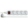 EMOS predlžovací kábel 4z5m s vypínačom 1,0mm PVC 1902140500 EMOS predlžovací kábel 4z5m s vypínačom 1,0mm PVC 1902140500
