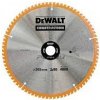 DeWALT DT1182 pilový kotouč CONSTRUCTION pro pokosové pily na dřevo s hřebíky, 254 x 30 mm, 60 zubů