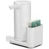 Simplehuman - Dávkovač umývacieho prostriedku na postavenie, bezdotykový, s držiakom hubky, biela ST1081 Simplehuman - Dávkovač umývacieho prostriedku na postavenie, bezdotykový, s držiakom hubky, biela ST1081