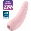 Stimulátor klitorisu SATISFYER CURVY 2+ ružový
