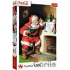 Trefl 1000 Coca-Cola Santa pri krbe Trefl 1000 Coca-Cola Santa pri krbe