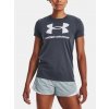Under Armour Dámske tričko UA SPORTSTYLE LOGO SS Šedá XS Under Armour Dámske tričko UA SPORTSTYLE LOGO SS Šedá XS
