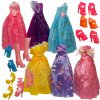 BALOVÉ ŠATY PRE BÁBIKU ŠATY TOPÁNKY DOPLNKY SÚPRAVA XL DIPLOM BARBIE BALOVÉ ŠATY PRE BÁBIKU ŠATY TOPÁNKY DOPLNKY SÚPRAVA XL DIPLOM BARBIE
