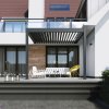 Gutroof ELEGANCE WALL AUTOMATIC hliníková pergola s led osvetlením 3 x 3 m, anthracit