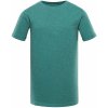 Alpine Pro Veder pánske tričko zelené tyrkysovo zelené