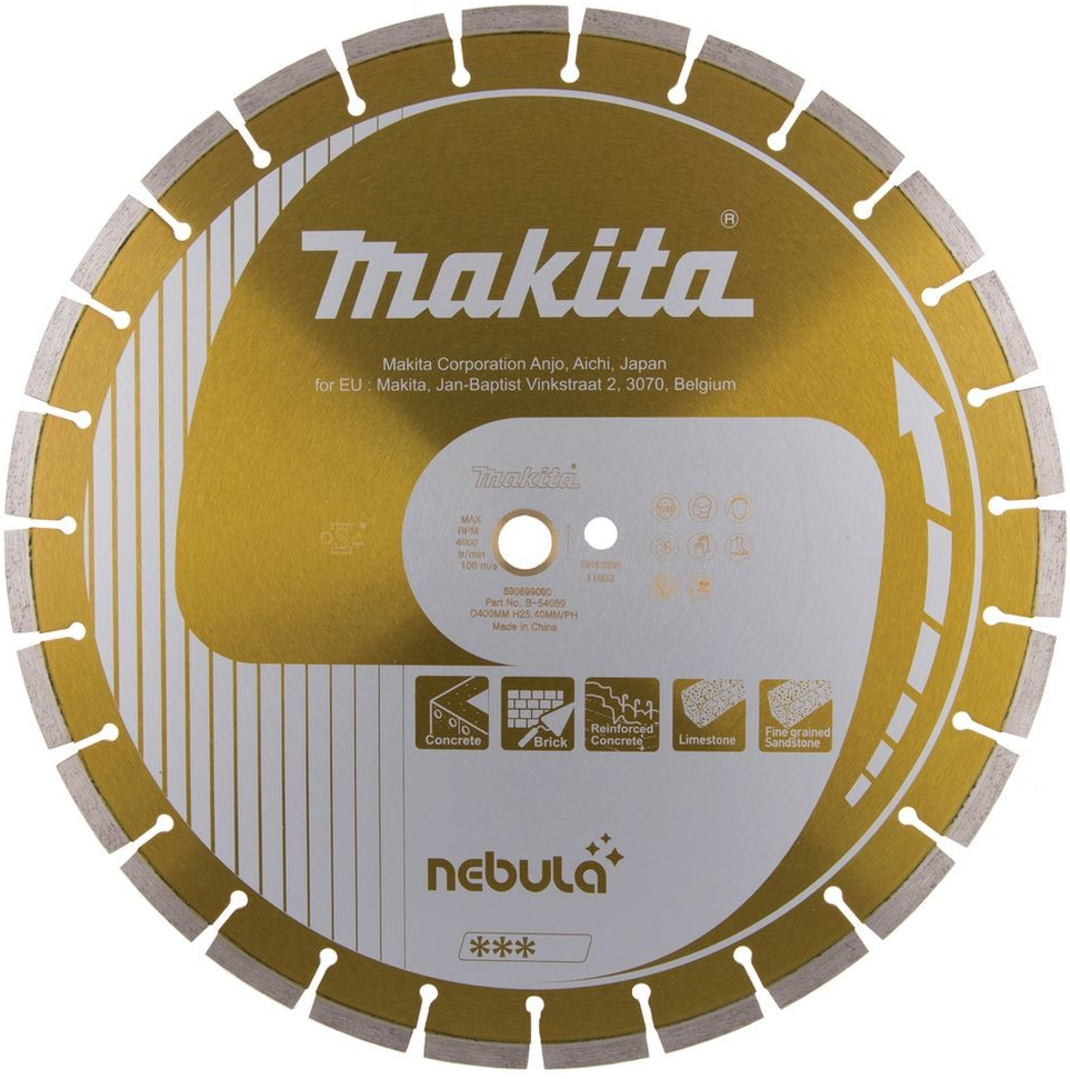 Makita B-54069 Diamantový rezný kotúč 400mm