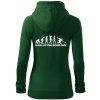 Bowling evolúcia - Mikina dámska trendy zipper s kapucňou - XL ( Fľaškovozelená ) Bowling evolúcia - Mikina dámska trendy zipper s kapucňou - XL ( Fľaškovozelená )