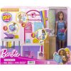 Mattel Barbie Módna stylistka jej butik HKT78