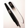 Bohemia Crystal darčekové balenie set Swarovski skleneny pilník 90 mm + pinzeta 97 mm čierna Bohemia Crystal darčekové balenie set Swarovski skleneny pilník 90 mm + pinzeta 97 mm čierna