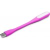 Gembird Lampička k notebooku do USB, růžová, NL-01-P