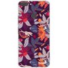 Picasee silikónový prehľadný obal pre Huawei P Smart - Purple Leaf Picasee silikónový prehľadný obal pre Huawei P Smart - Purple Leaf