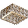 Stropní podhledové svítidlo Azzardo ESTER S 2 GO AZ4415 GU10 1x50W IP20 10cm hranaté zlaté Stropní podhledové svítidlo Azzardo ESTER S 2 GO AZ4415 GU10 1x50W IP20 10cm hranaté zlaté