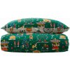 Zelené bavlnené detské obliečky na dvojlôžko 200x200 cm Christmas Fairground – Belle & Boo Zelené bavlnené detské obliečky na dvojlôžko 200x200 cm Christmas Fairground – Belle & Boo