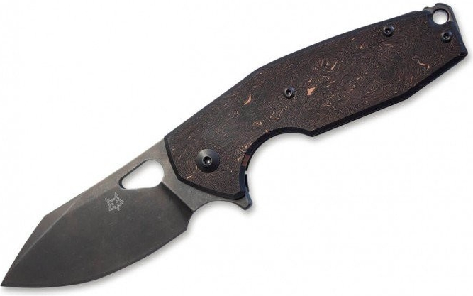 Fox Knives Yaru FX-527CF Space Coral Copper Carbon Fibre pocket knife