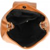 Made In Italy kožená kabelka /batoh 432 +čierna hnedá