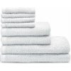 Biele rýchloschnúce bavlnené uteráky a osušky v súprave 8 ks Quick Dry – Catherine Lansfield Biele rýchloschnúce bavlnené uteráky a osušky v súprave 8 ks Quick Dry – Catherine Lansfield