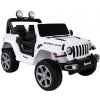 Megacar detské elektrické autíčko Jeep FT-938 4x4, 4x45W, 12V 7Ah, biely Megacar detské elektrické autíčko Jeep FT-938 4x4, 4x45W, 12V 7Ah, biely