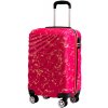 Príručný kabínový cestovný kufor ROWEX Pulse melírovaný Farba: Ružová melírovaná